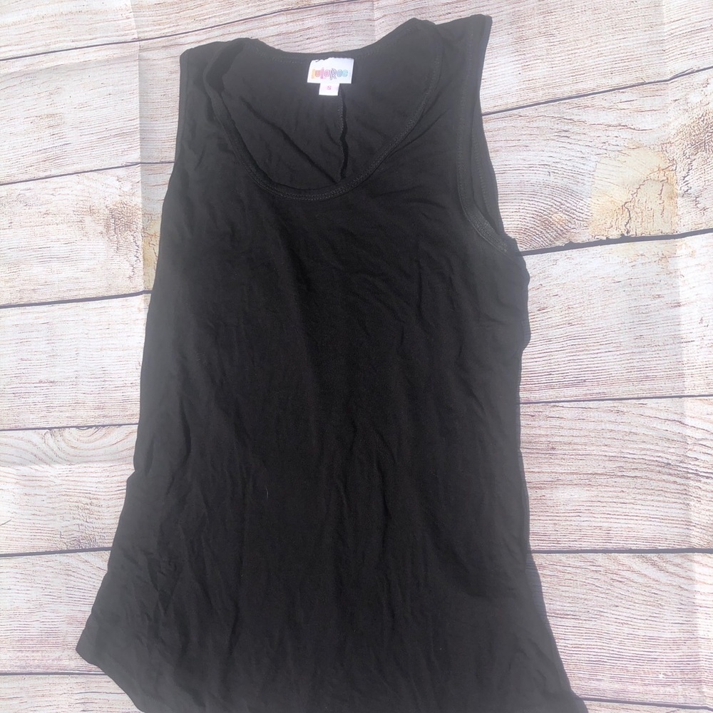Lularoe black tank top